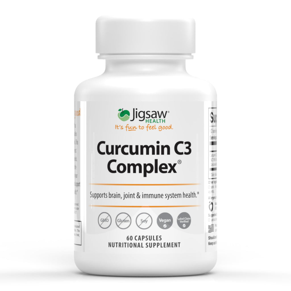 Jigsaw Health Curcumin C3 Complex Antioxidant Support - 60 Capsules