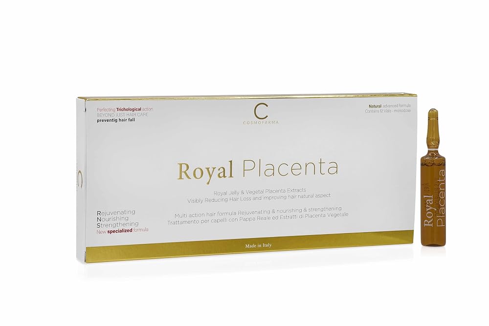 Cosmofarma Royal Placenta Hair Lotion - 4.1 Fl Oz