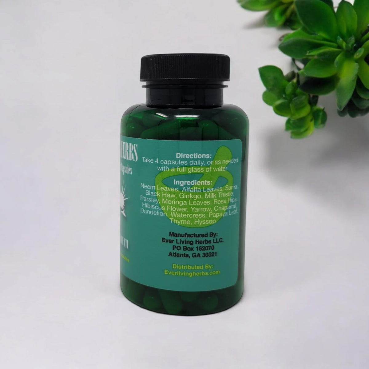 Ever Living Herbs Natural Herbal Detox 110 Capsules Ital - image 4