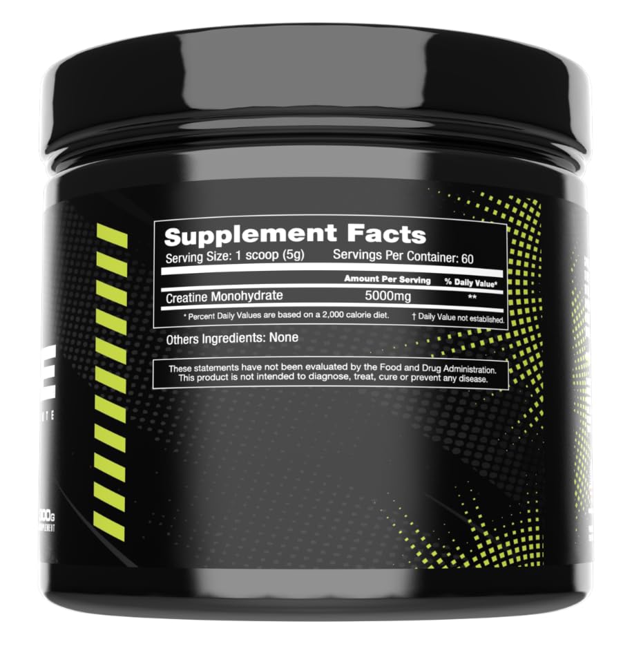 AREA 51 USA Premium Creatine Monohydrate Powder - 60 Servings - image 3