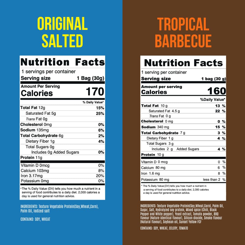 Goodness Plant Crunchy Protein Chips Sample Pack - 4.2 oz - image 3
