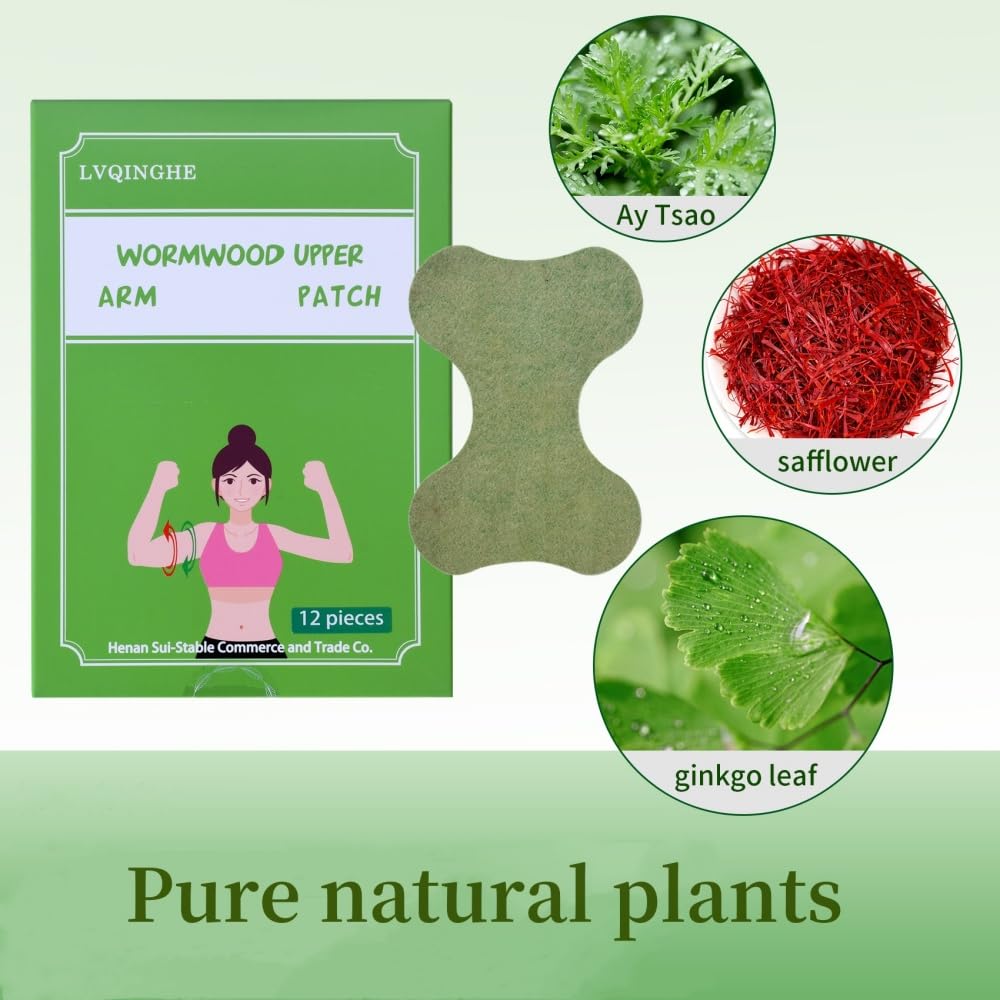 LVQINGHE Mugwort Patches for Arms and Legs - 24 Count - image 5