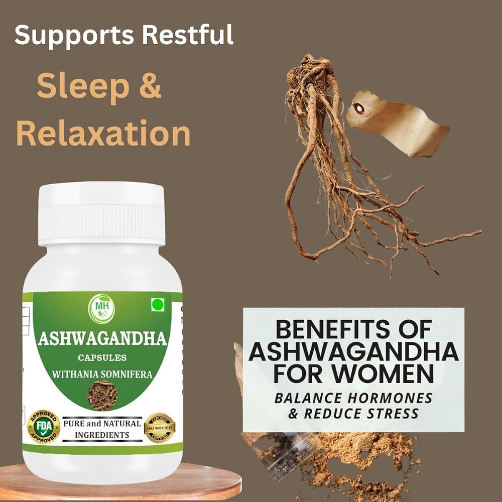 Morsan Healthcare Ashwagandha (Withania Somnifera) Capsules