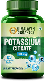 Generic Potassium Citrate 800mg Vegetarian Tablets - 120 Count
