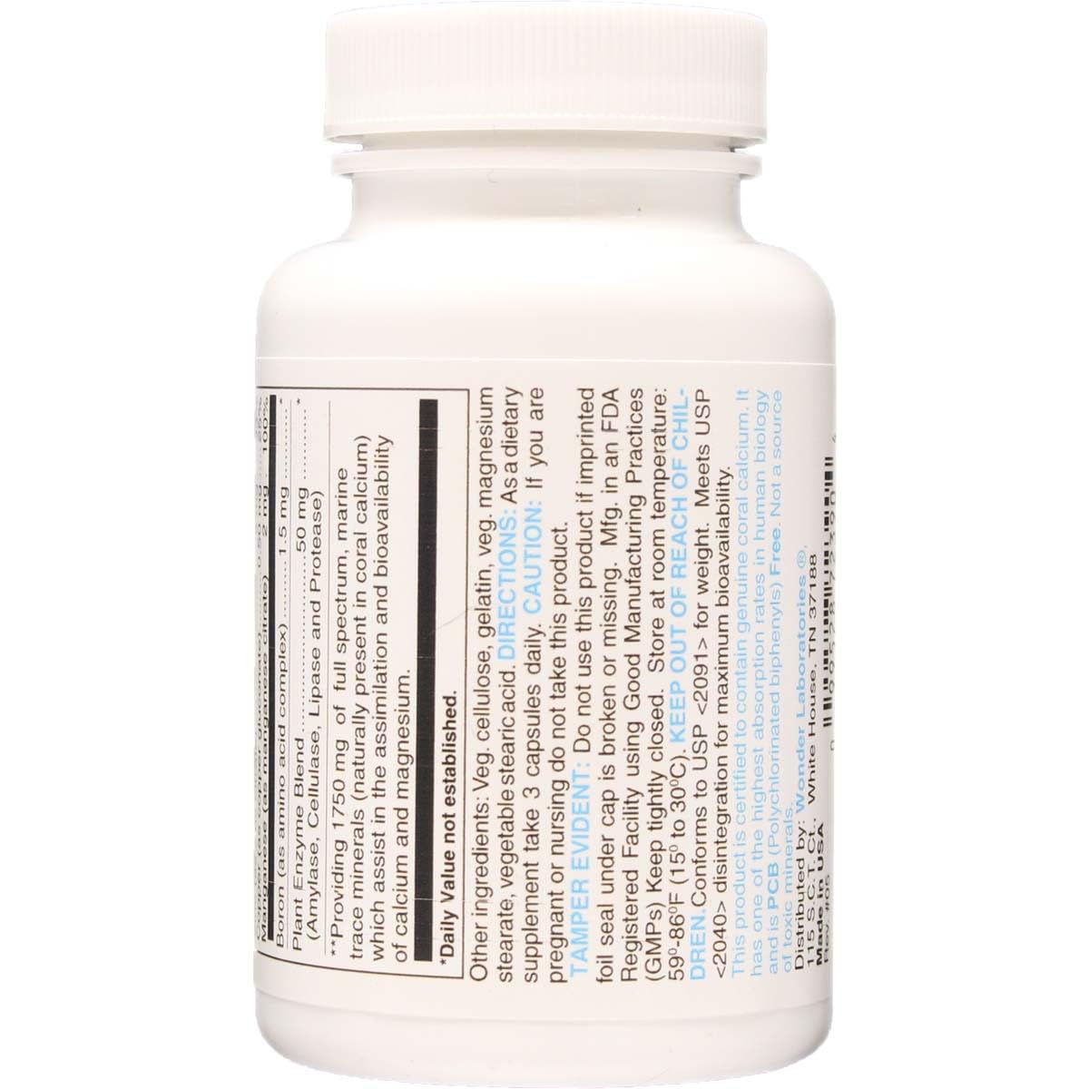 Wonder Laboratories Coral Calcium 2500 mg - 90 Capsules - image 4