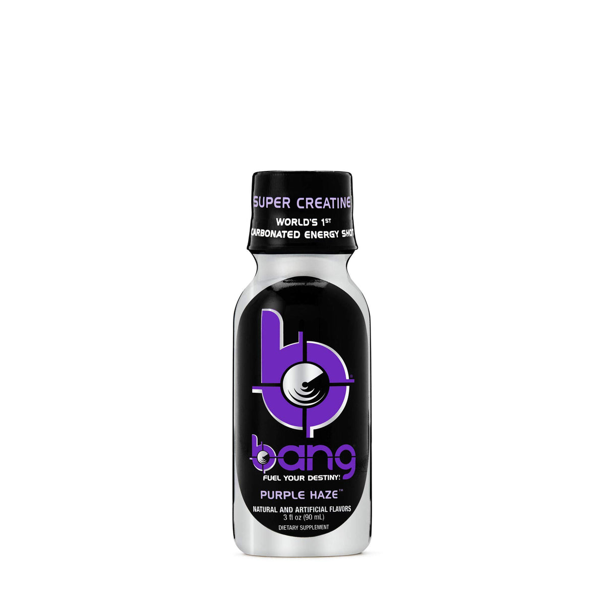VPX Bang Carbonated Energy Shot Purple Haze - 12 Pack