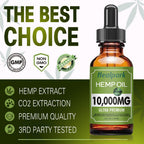 Healpark Hemp Oil 10000mg Omega 3-6-9 - 2 Fl Oz - image 4