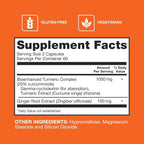 Qunol Turmeric Curcumin 1000mg and Ginger - 120 Capsules - image 4
