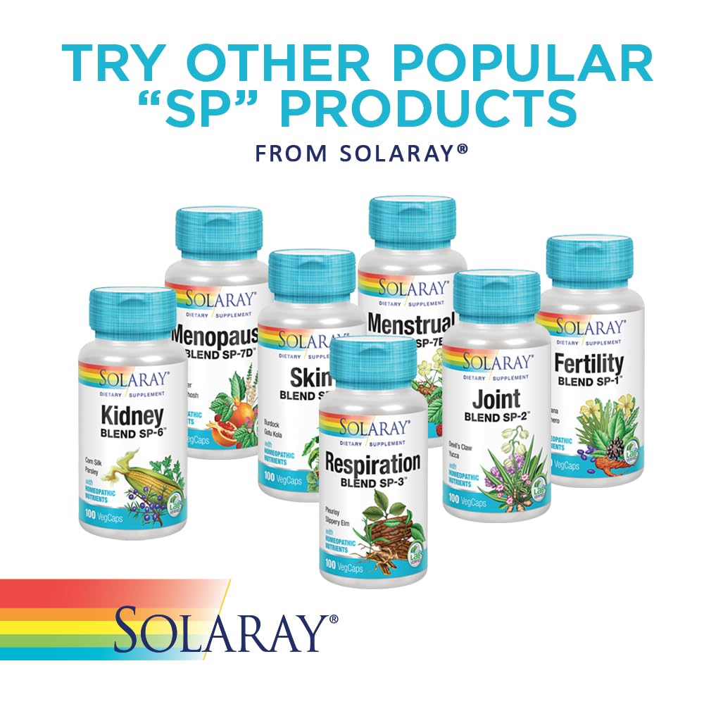 Solaray Female Hormone Blend SP-7C - 100 Vegan Capsules - image 6
