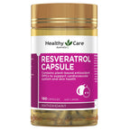 Healthy Care Resveratrol Capsule - 180 Capsules