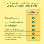 Solluna Glowing Greens Powder with Ashitaba & Cordyceps - 30 Servings - image 5