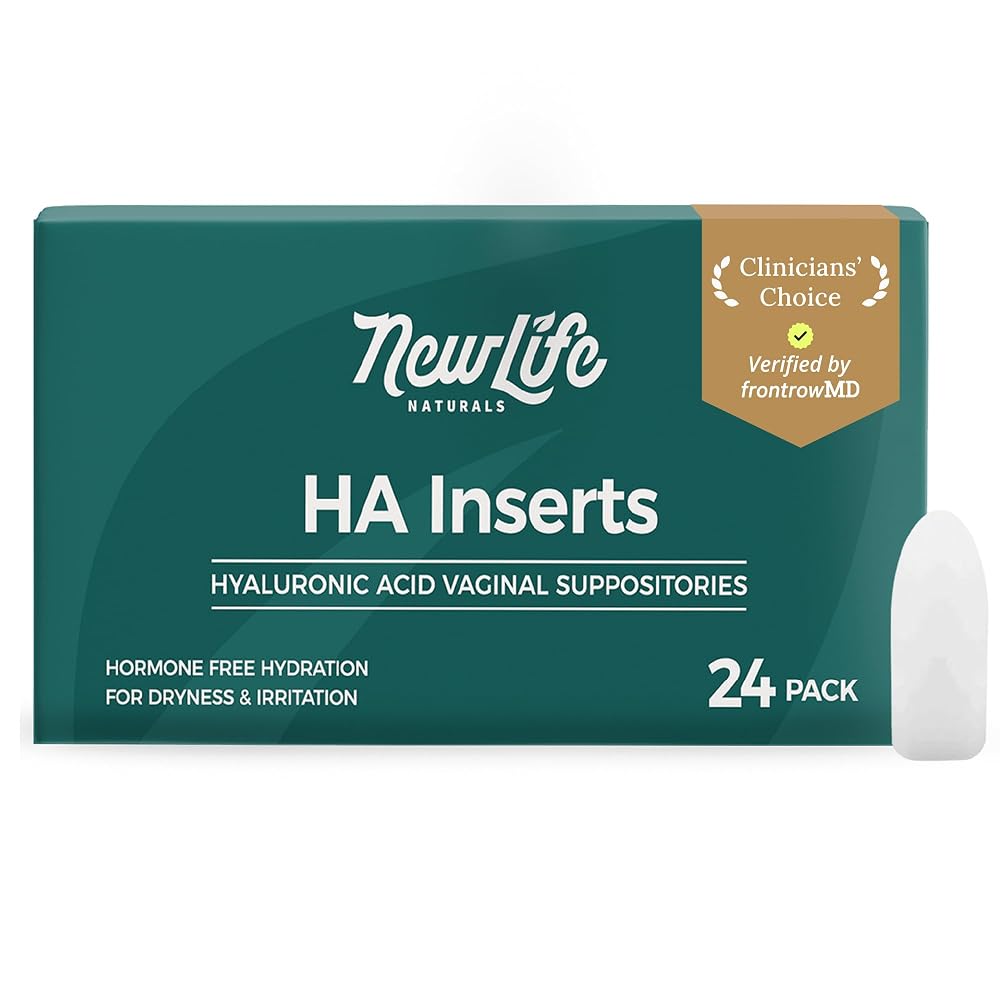 NewLife Naturals Vaginal Hyaluronic Acid Suppositories - 24 Count