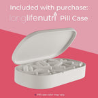 LongLifeNutri Reduced Glutathione 500mg Antioxidant - 180 Capsules - image 6