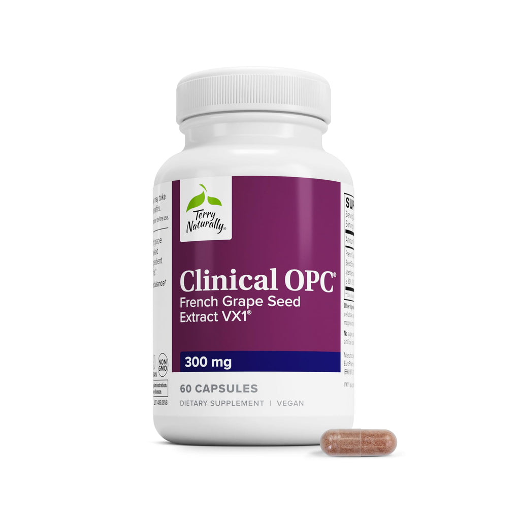 Terry Naturally Clinical OPC Antioxidant French Grape 300 mg - 60 Softgels
