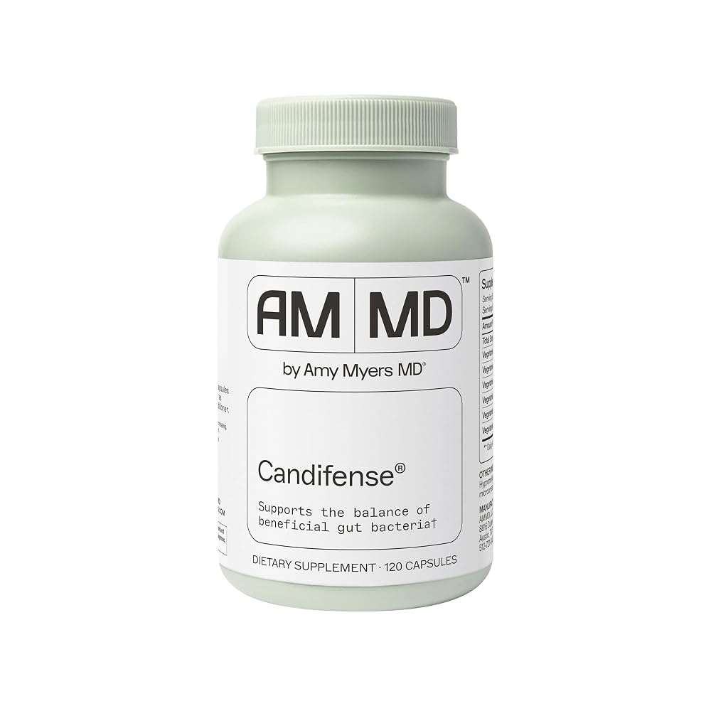 Amy Myers MD Candifense Candida Overgrowth Supplement - 120 Capsules