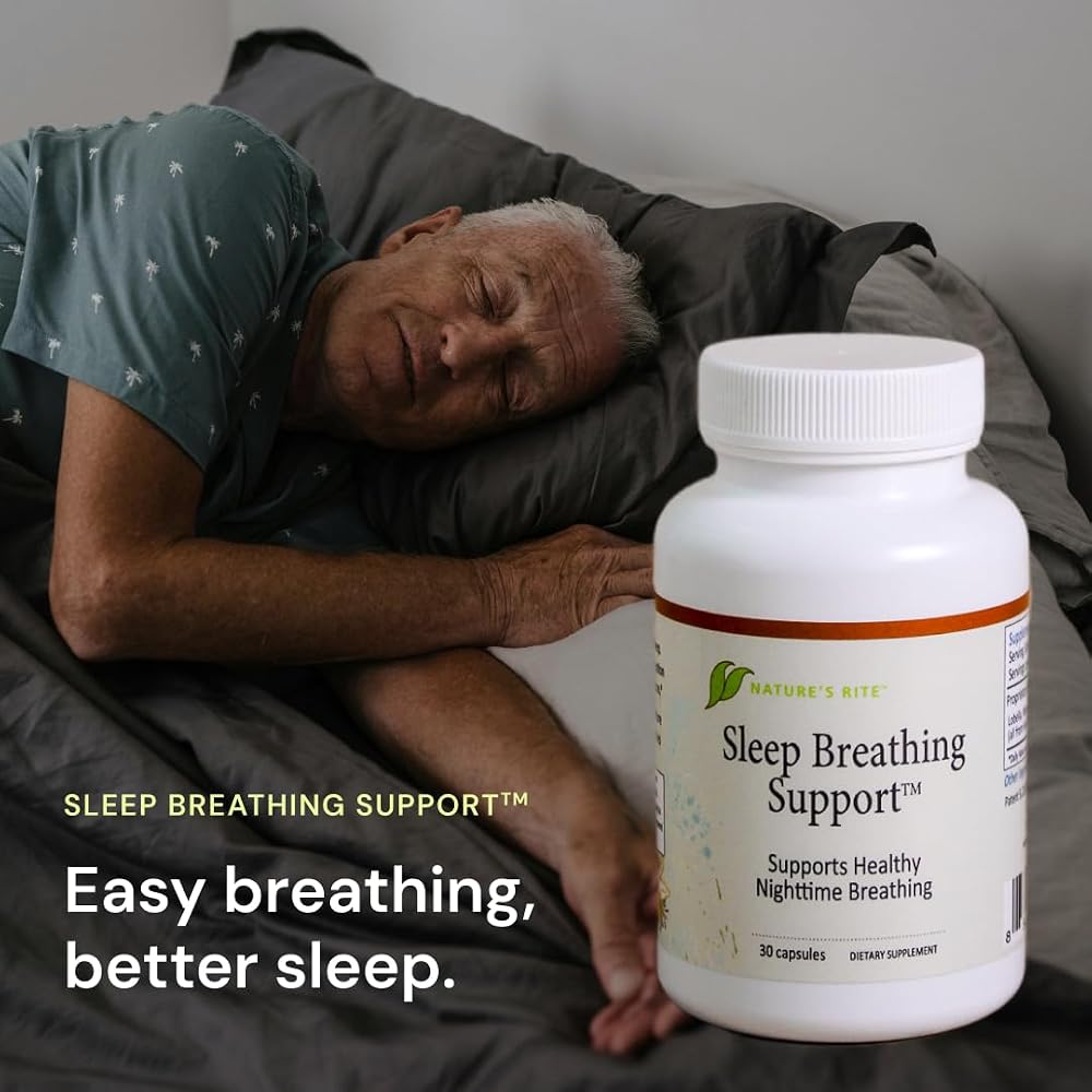 Nature's Rite Sleep Breathing Support - 30 Capsules - image 2