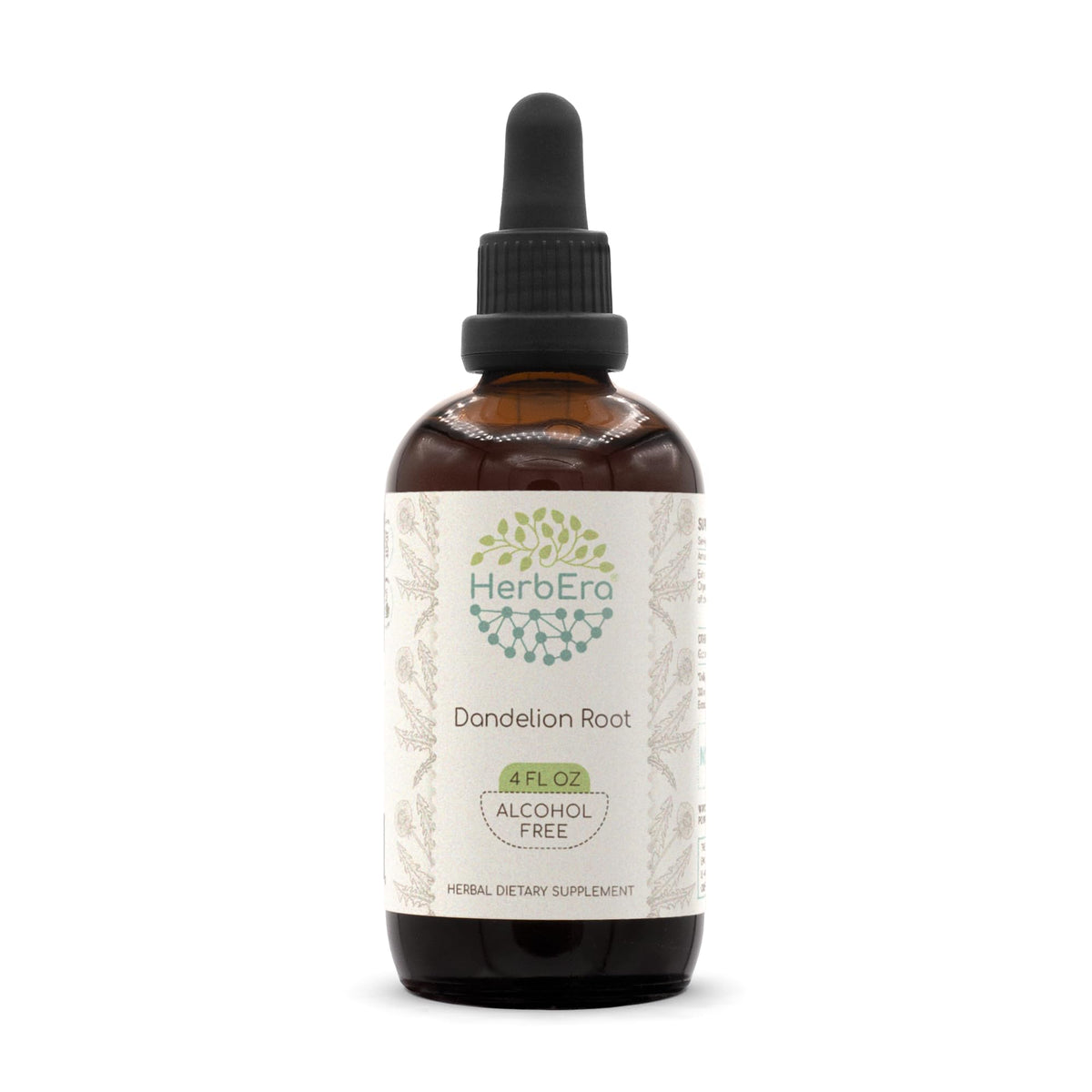 HerbEra Dandelion Root Alcohol-Free Herbal Extract - 4 fl oz