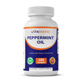 Vitamatic Peppermint Oil Gel with Ginger & Fennel - 180 Softgels