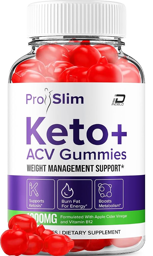 Indelo ProSlim Keto ACV Gummies Advanced Formula - 60 Gummies