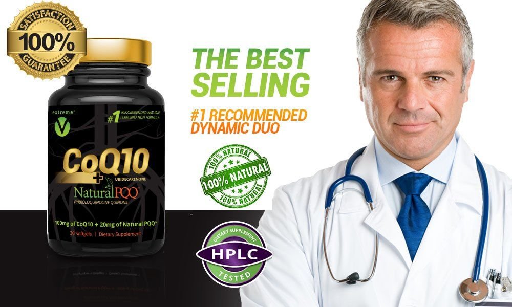 Extreme V CoQ10 Plus Natural PQQ - 30 Vegetarian Softgels - image 4