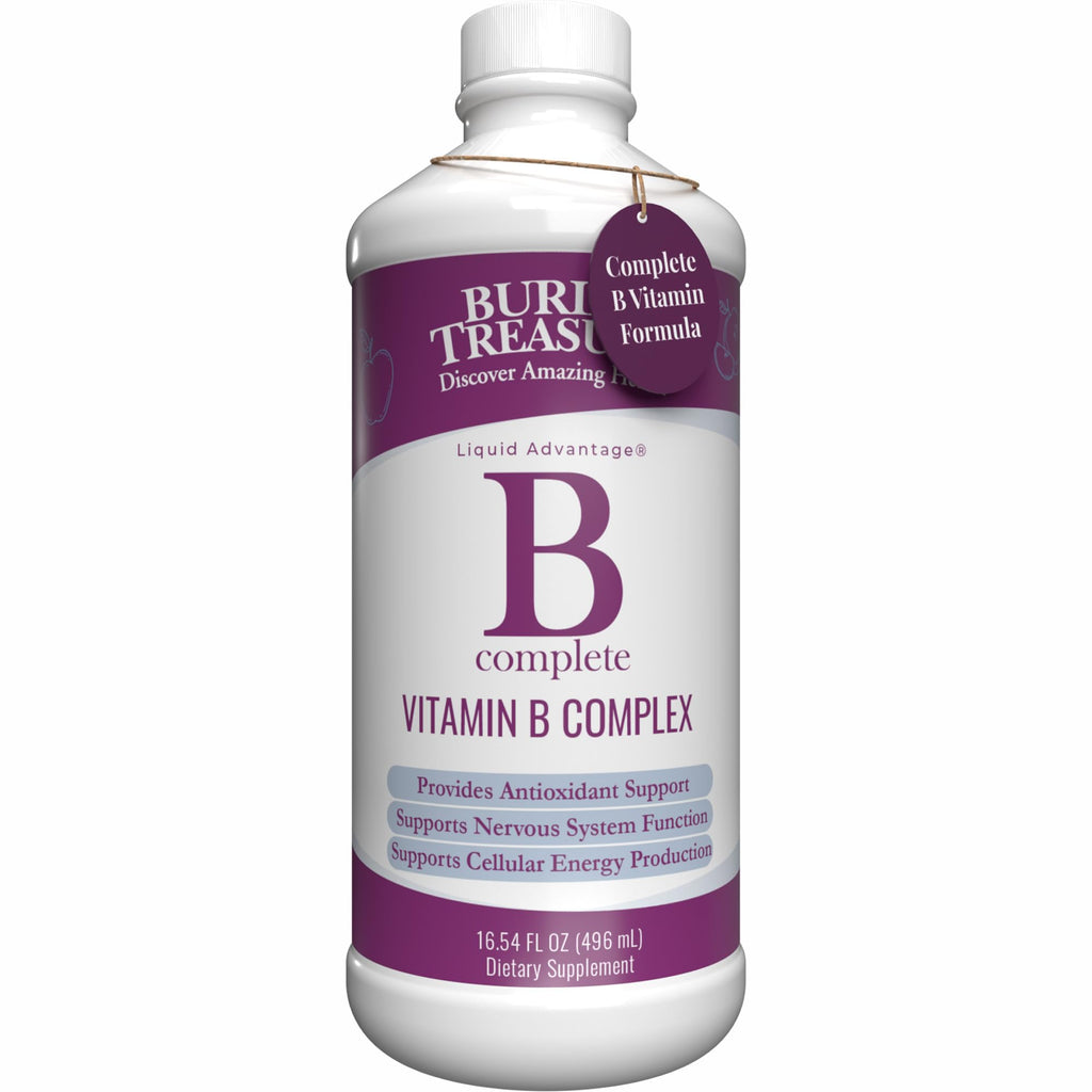 Buried Treasure B Complete Liquid B-Complex - 16 Fl oz