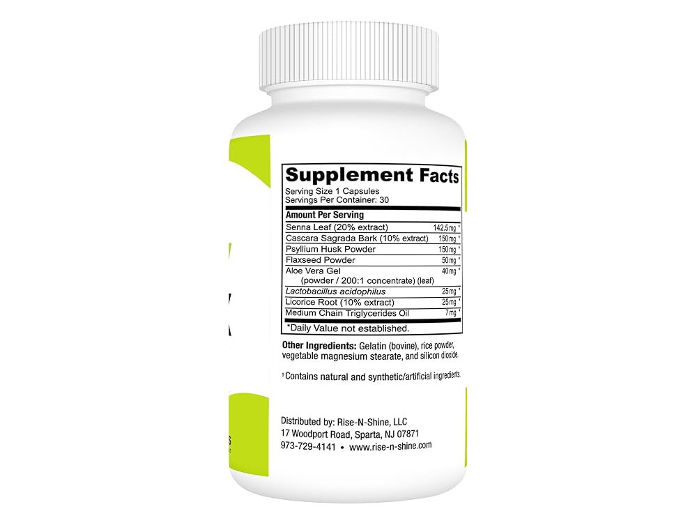 Rise-N-Shine 15 Day Detox Cleanse Herbal Supplement - 30 Capsules - image 3