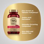 Piping Rock TMG Trimethylglycine 1400 mg - 200 Capsules - image 4