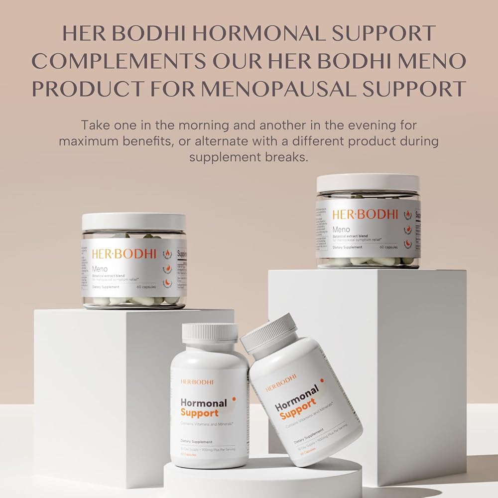 Her Bodhi Hormonal Support Supplement for Women - 60 Capsules - image 9