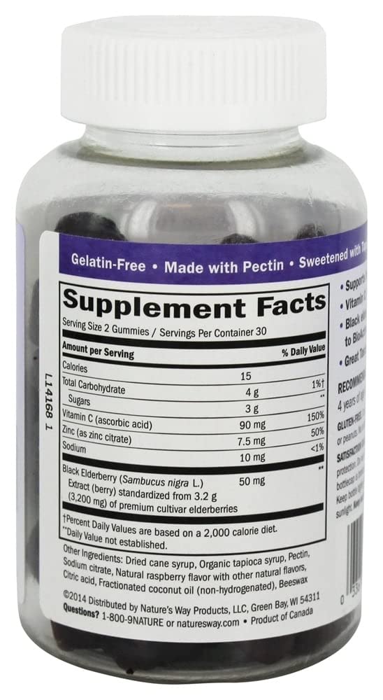 Nature's Way Sambucus Gummies Immune Support - 60 Count - image 2
