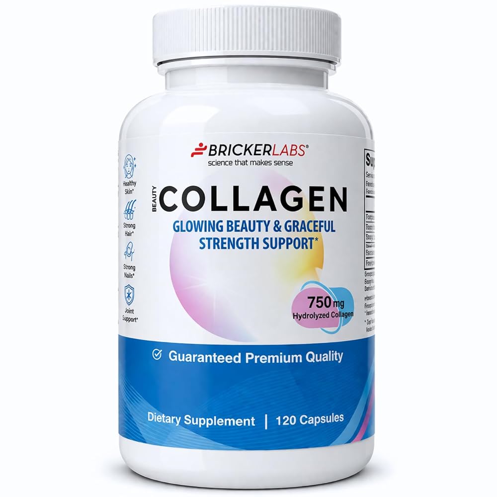 Bricker Labs Collagen Type I & III Hydrolyzed - 120 Capsules