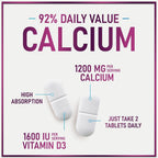 Hello Lovely! Calcium 1200 mg per Serving with Vitamin D3 - Bone