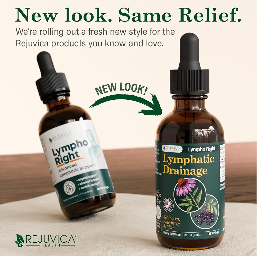 Rejuvica Health LymphoRight Lymphatic Support Supplement - 2 Fl Oz - image 2