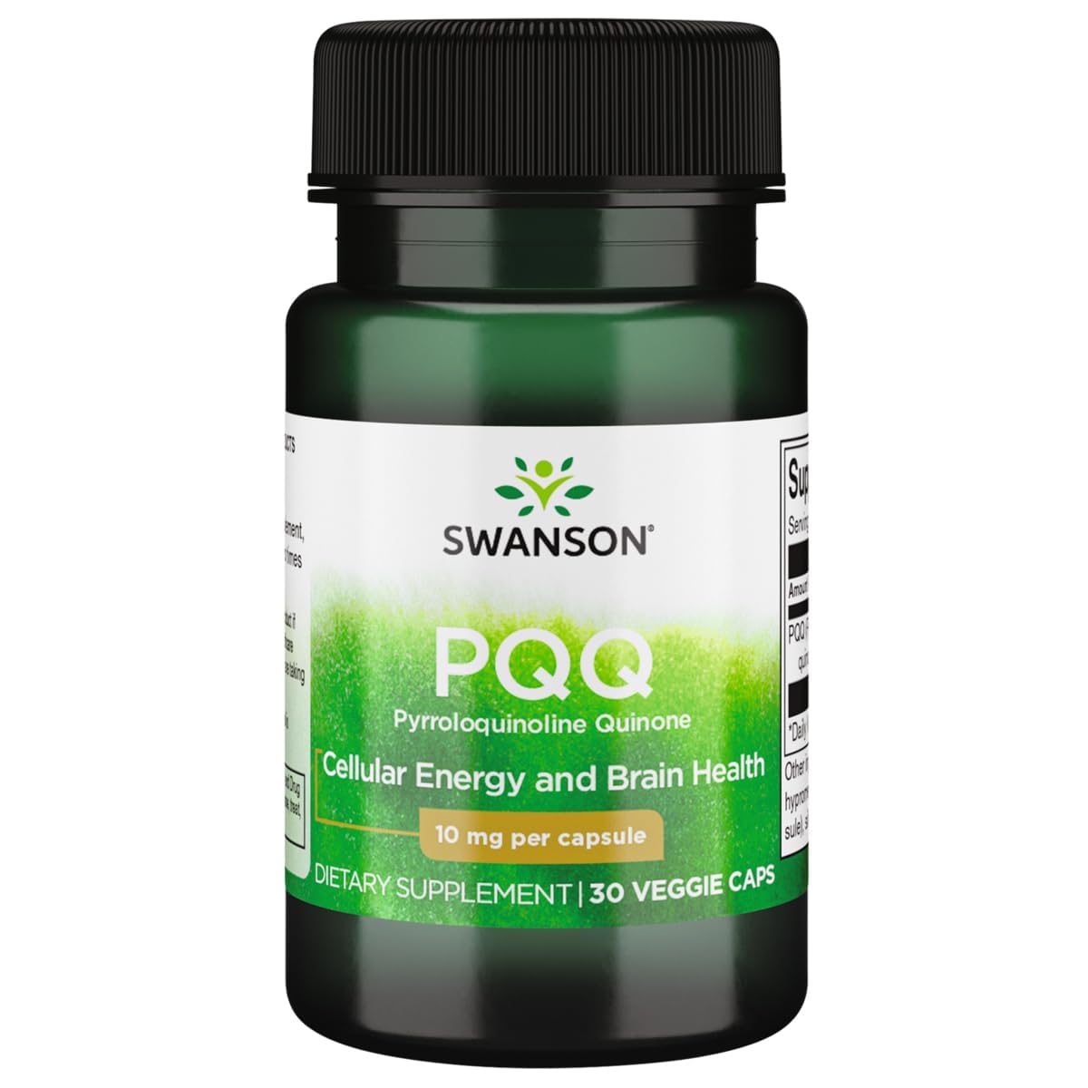 Swanson PQQ Pyrroloquinoline Quinone 10 mg - 30 Vegetarian Capsules