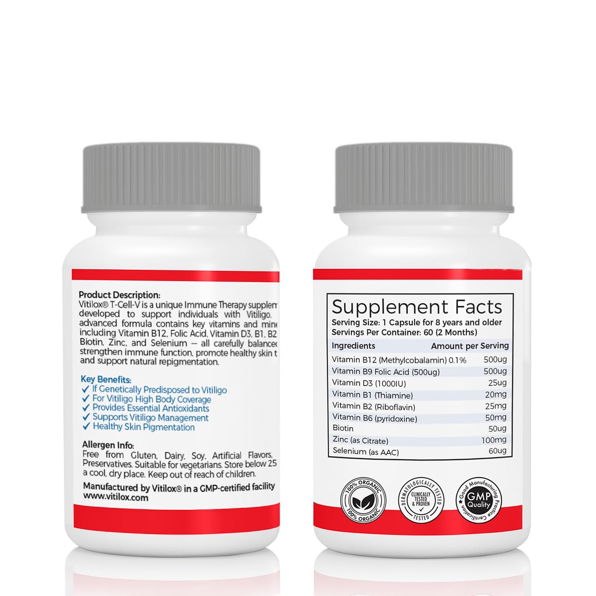 Vitilox T-Cell-V Immune Therapy Capsules - 120 Capsules - image 5