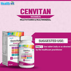 Dharma Healthvit Cenvitan Women Multivitamin with 26 Nutrients - 60 Tablets - image 6