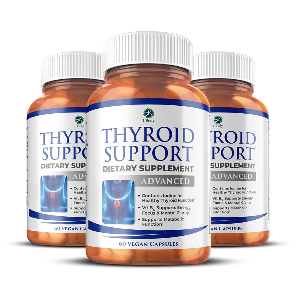 1 Body Thyroid Support Supplement