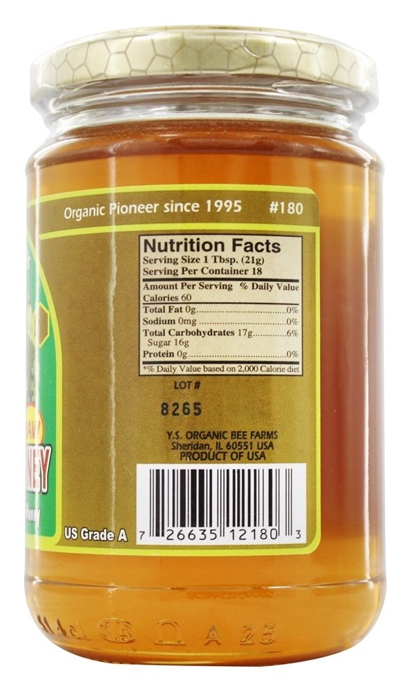 Y.S Eco Bee Farms Tupelo Raw Honey - 2 x 13.5 oz - image 2