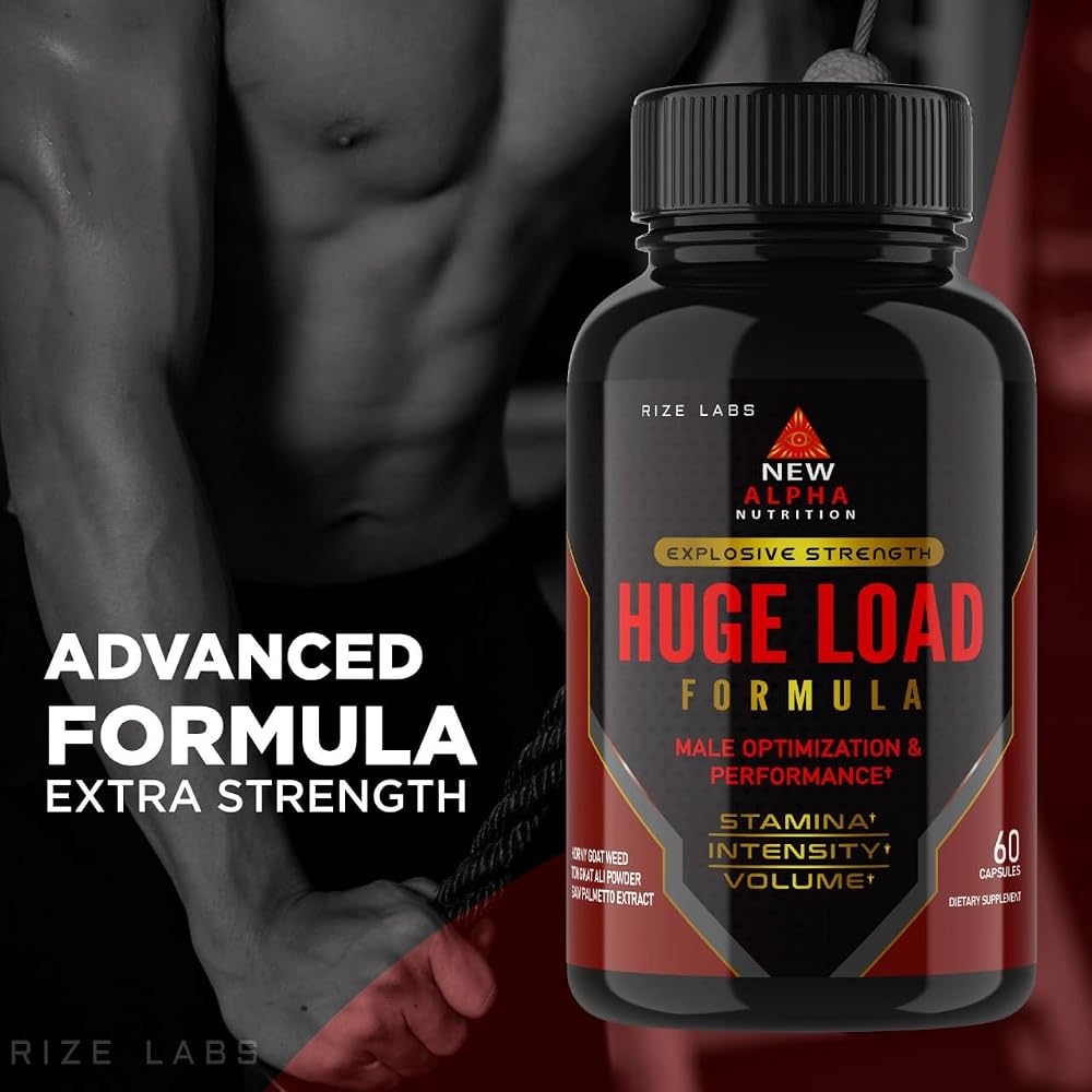 rize labs Huge Load Formula for Men Wellness - 120 Capsules - image 2