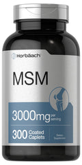 Horbäach MSM Supplement 3000mg - 300 Caplets