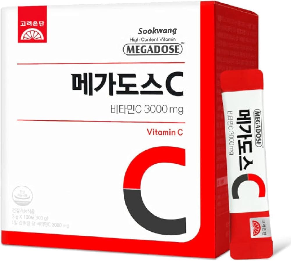 Sookwang MEGADOSE Vitamin C Powder 3000mg - 100 Sticks