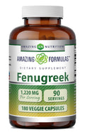 Amazing Nutrition Fenugreek Seed 1220 Mg - 180 Vegetarian Capsules
