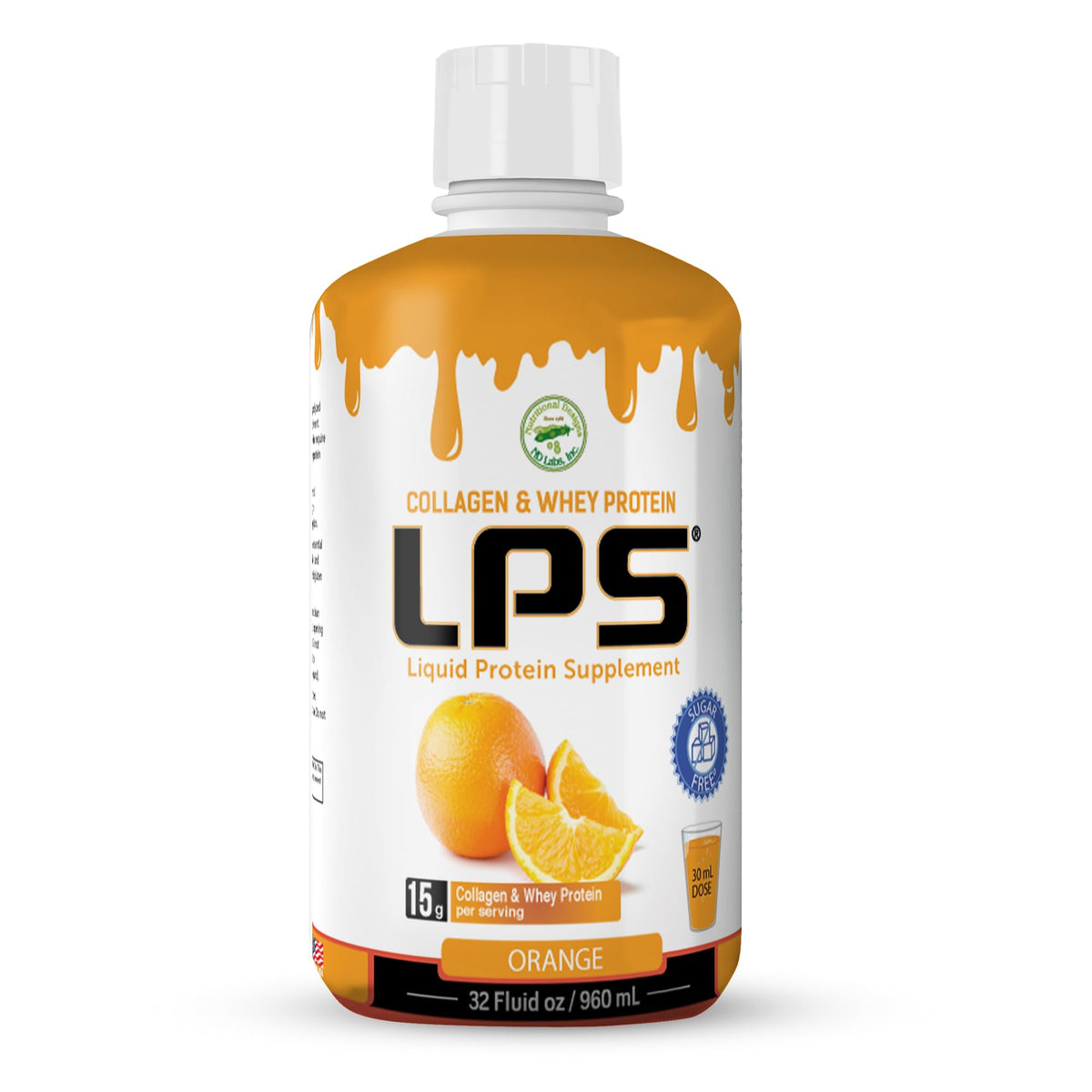 Nutritional Designs Sugar-Free Liquid Collagen & Whey Protein
