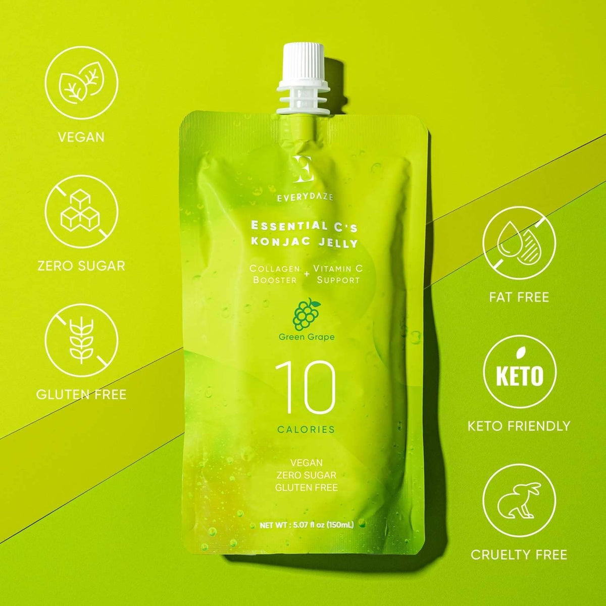 E EVERYDAZE EVERYDAZE Essential C’s Konjac Jelly