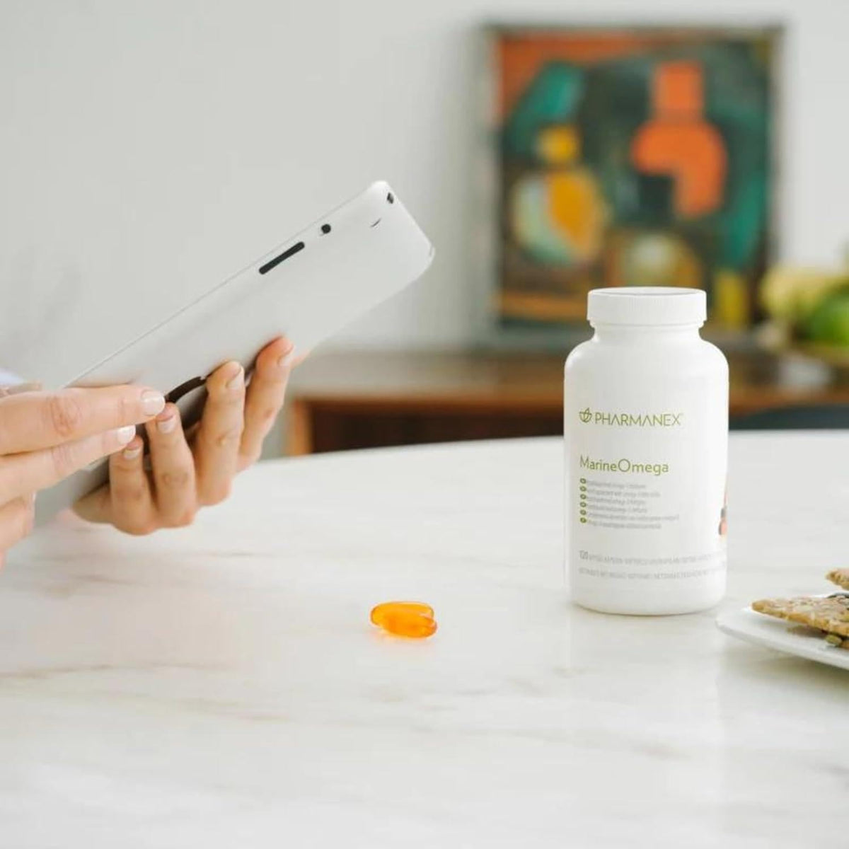 Pharmanex Nu Skin Marine Omega Omega-3 & Krill Oil - 120 Softgels - image 5