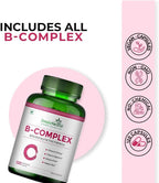 Generic Vitamin B Complex Capsules for Energy & Brain Support - 120 Capsules - image 5