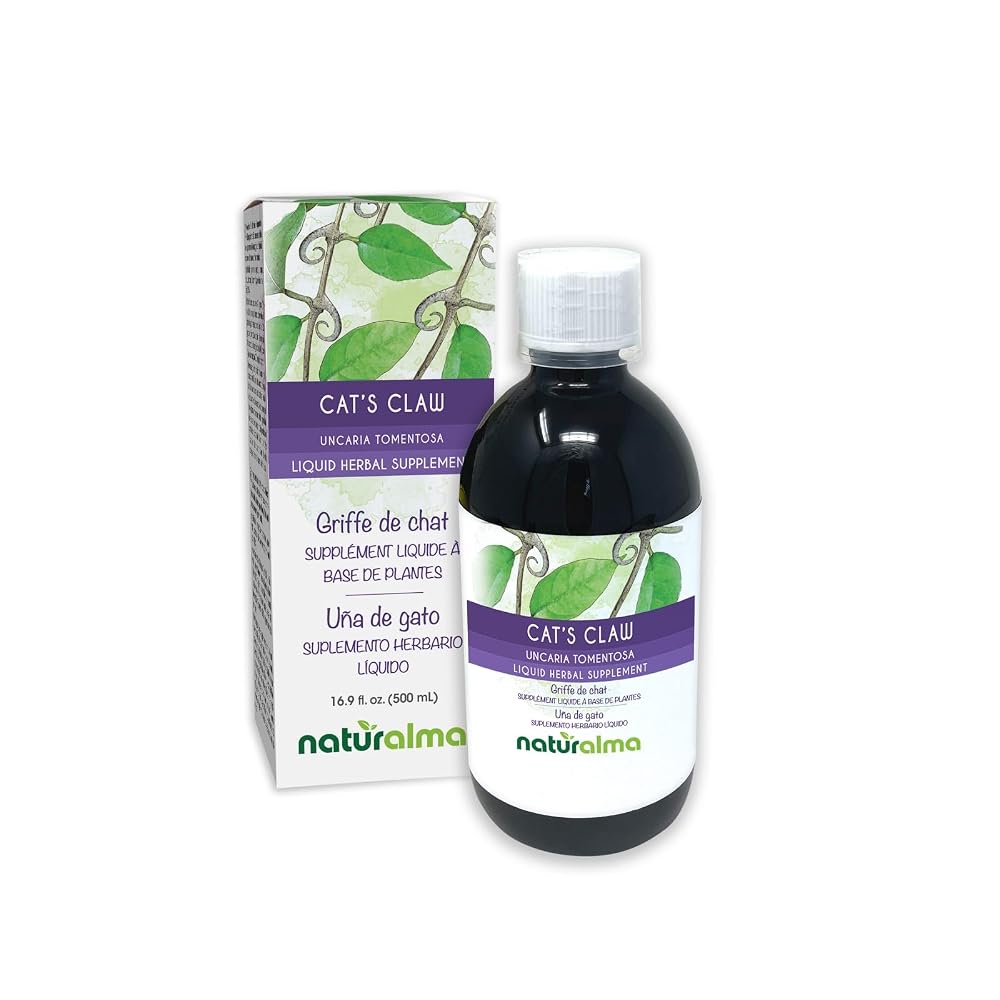 Naturalma Cat's Claw (Uncaria tomentosa) bark Tincture - Liquid