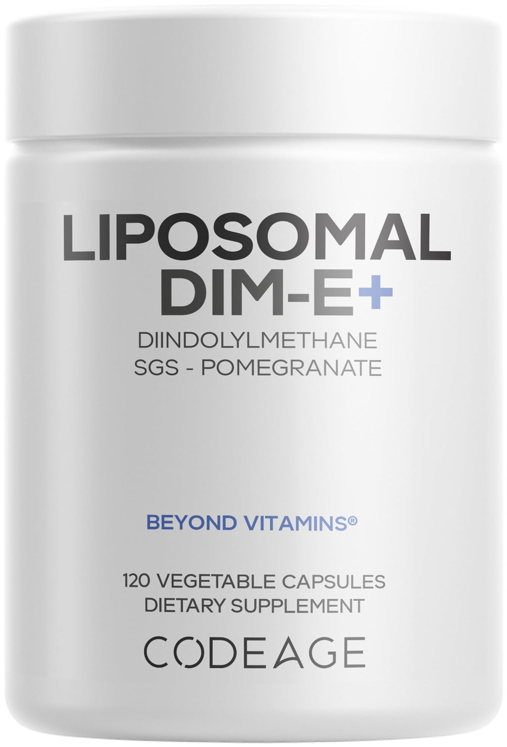 Codeage Liposomal DIM with Vitamin E & Broccoli - 120 Capsules
