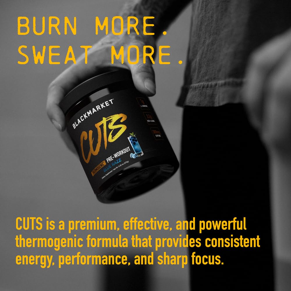 BLACKMARKET CUTS Pre Workout