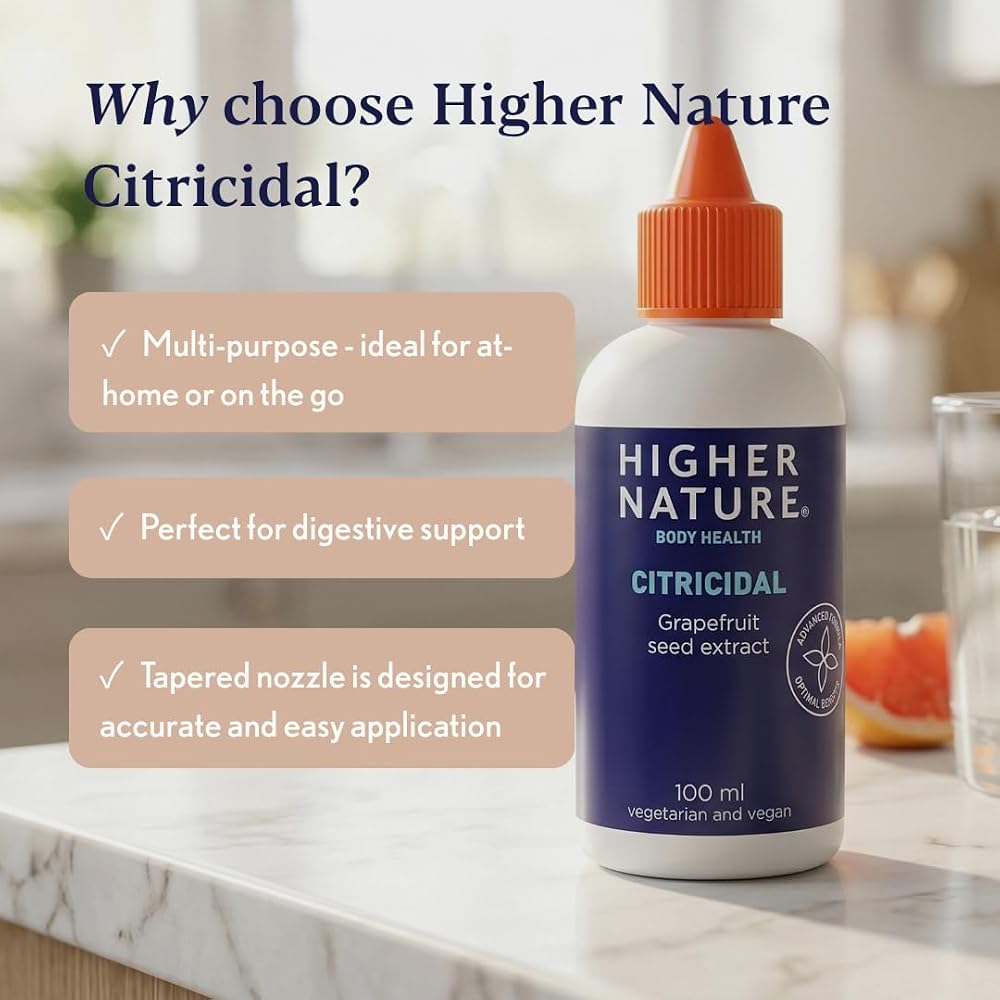 Higher Nature Citricidal Grapefruit Seed Extract - 100ml - image 2