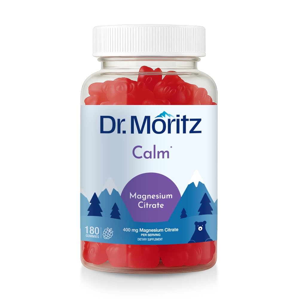 DR. MORITZ Magnesium Citrate Gummies - Promotes Healthy Relaxation